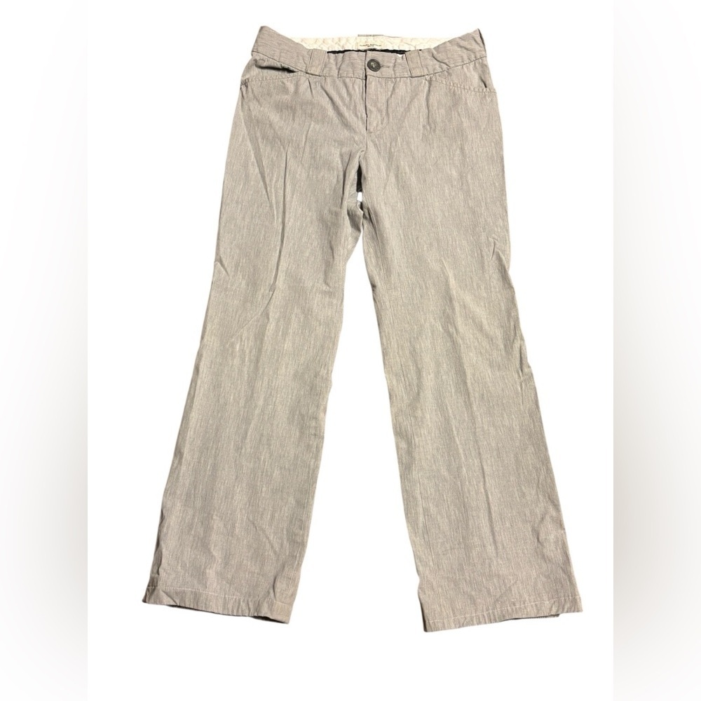 Banana Republic Women's Gray Stretch Straight Leg Jeans